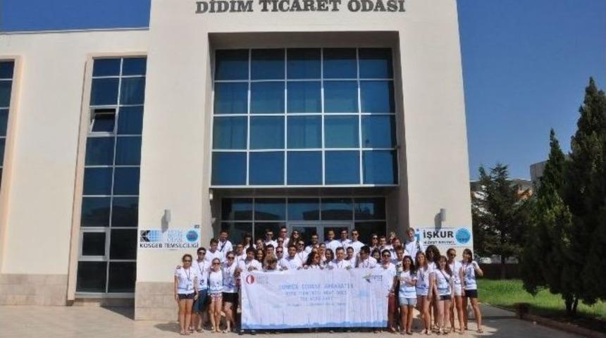 Avrupalı &Ouml;ğrencilerden Didim&rsquo;e Ziyaret