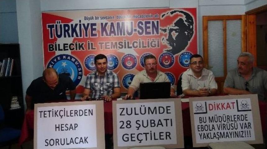 Bilecik T&uuml;rk Eğitim-sen&rsquo;den Su&ccedil; Duyurusu