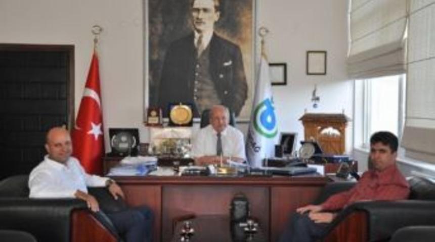 Narman Kaymakamı&rsquo;ndan Tekirdağ B&uuml;y&uuml;kşehir Belediye Başkanı Albayrak&rsquo;a Ziyaret