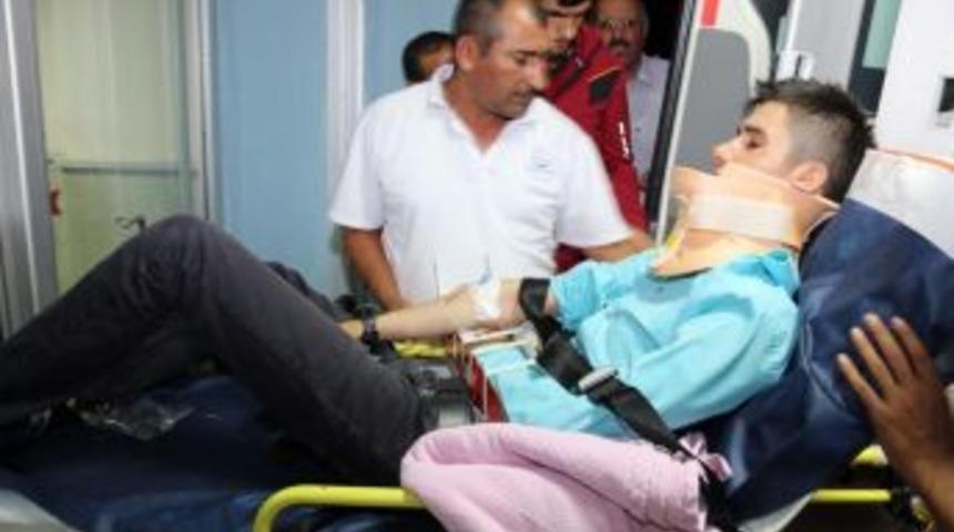 Sivas'ta Trafik Kazası: 1 Yaralı