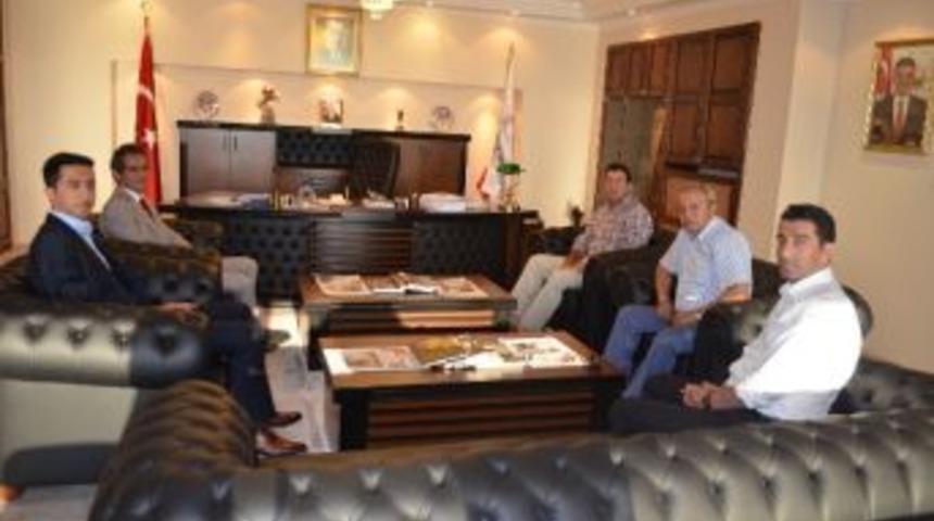 Ulupınar Ve Beraberindeki Heyetten &Ouml;zer&rsquo;e Ziyaret