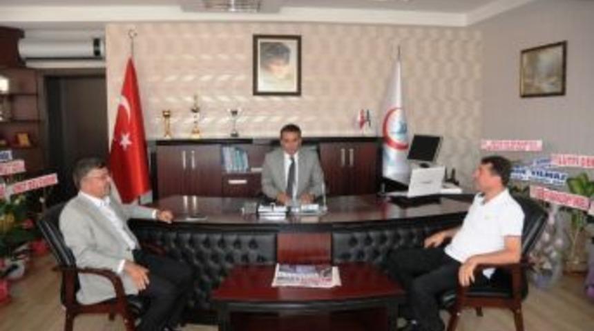 Sağlık M&uuml;d&uuml;r&uuml; Y&uuml;cel&rsquo;e Hayırlı Olsun Ziyareti