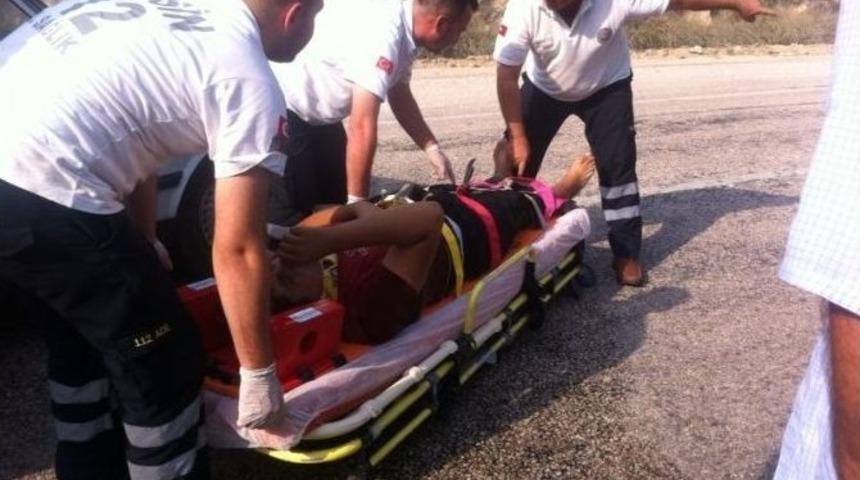 Kadirli&rsquo;de Trafik Kazası: 1 Yaralı