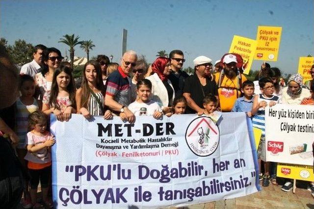 Çölyak Ve Fenilketonüri Hastalığına Dikkat Çekmek İçin 500 Kilometre Yürüdü