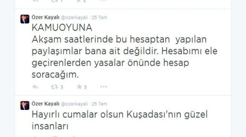 Kuşadası Belediyesi&rsquo;nden Twitter A&ccedil;ıklaması
