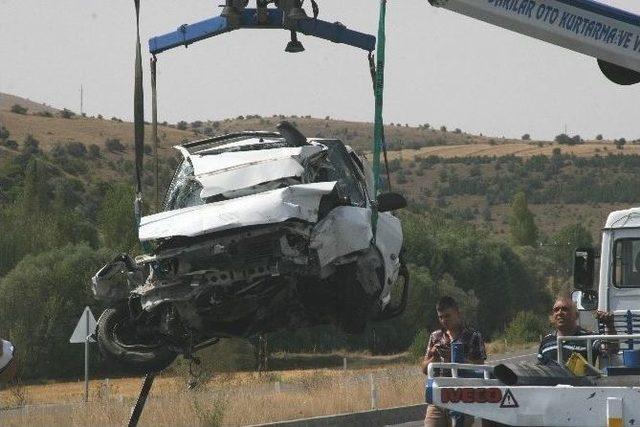 Yozgat’ta Meydana Gelen Trafik Kazasında 4 Kişi Yaralandı