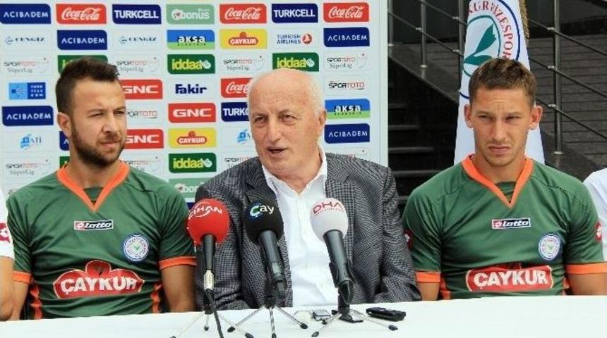 &Ccedil;aykur Rizespor Sezonu A&ccedil;tı