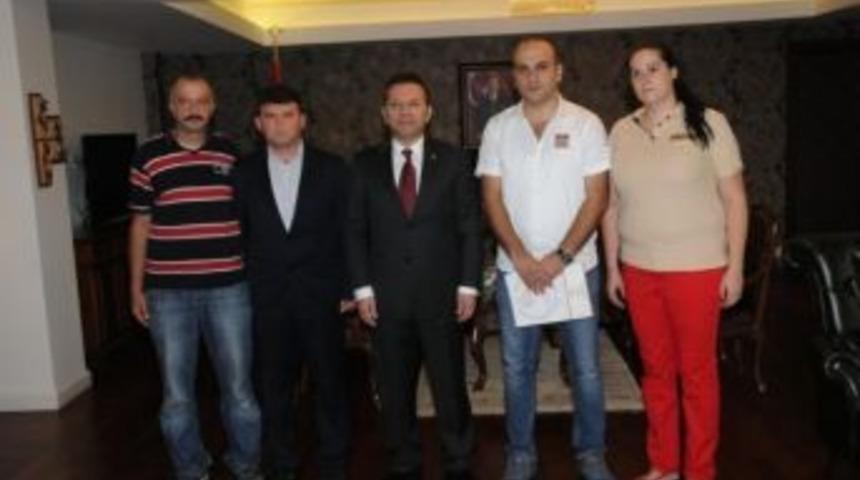 Vezirk&ouml;pr&uuml; Off Road Kul&uuml;b&uuml; Vali Aksoy&rsquo;u Ziyaret Etti