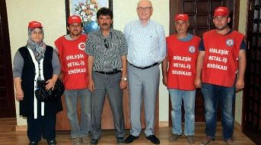 Başkan Kurt, Disk &Uuml;yeleriyle Bir Araya Geldi