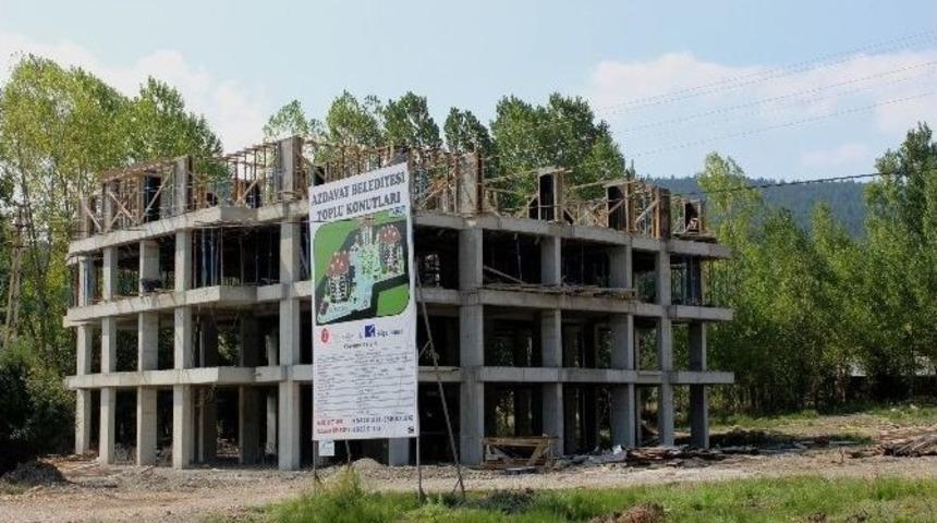 Azdavay Toplu Konut Projesi T&uuml;m Hızıyla Devam Ediyor