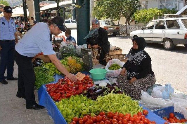 Vatandaş Pazardan Aldığı Ürünü Kendi Tartacak