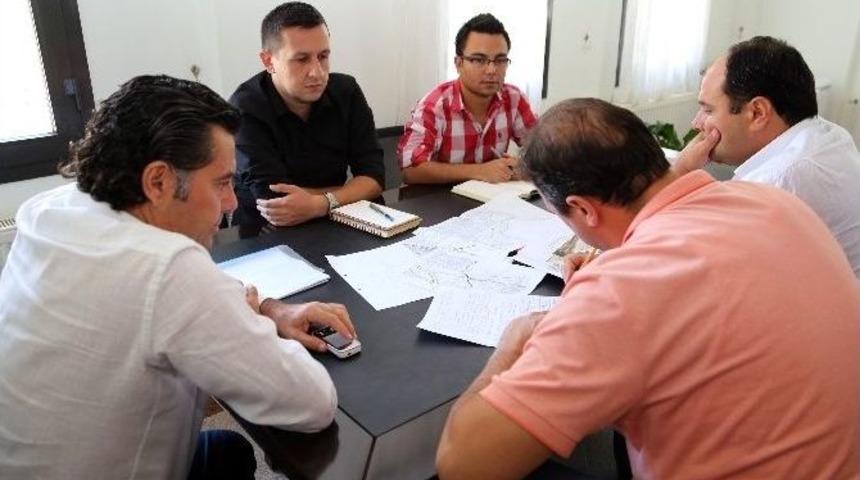 Başkan Kocadon, Aydem Yetkilileriyle G&ouml;r&uuml;şt&uuml;