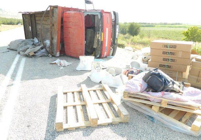 Burdur'da Trafik Kazası: 1 Yaralı