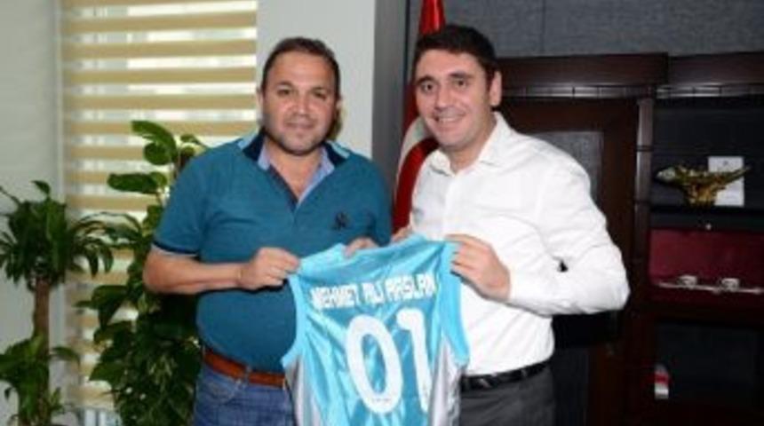 Adana Aski Spor Y&ouml;neticilerinden, Mehmet Ali Arslan&rsquo;a Ziyaret