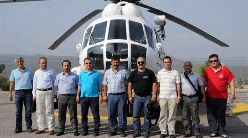 Mersin Ormanlarının Havadan G&ouml;r&uuml;nt&uuml;leri Alındı