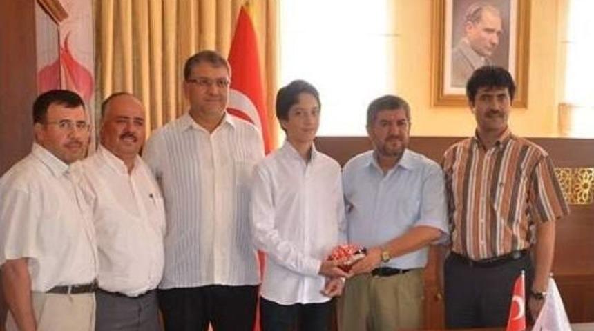 İl M&uuml;ft&uuml;s&uuml; Artan&rsquo;dan Teog T&uuml;rkiye Birincisine Tebrik