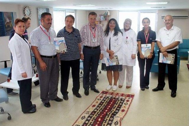 Ahi Evren Göğüs Ve Kalp Damar Cerrahisi Hastanesi Başhekimi Tekinbaş Gazeteciler Bir Araya Geldi