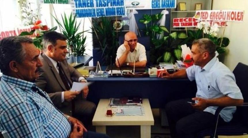 Başkan &Ouml;zg&uuml;ven&rsquo;den Akbel&rsquo;e Ziyaret