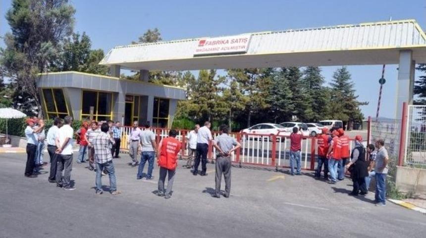 Eskişehir&rsquo;de İş&ccedil;i Eylemi