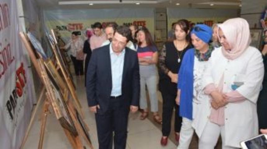 Aksaray&rsquo;da Hat Sanatı Sergisi A&ccedil;ıldı