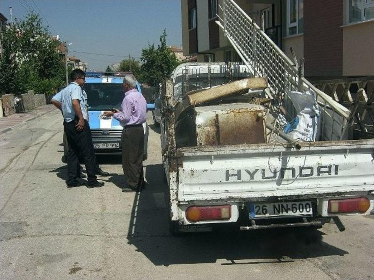 Zabıtadan Hurdacılara Operasyon