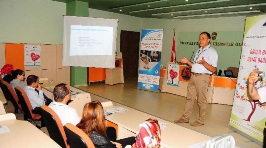 Belediye &Ccedil;alışanlarına Organ Bağışı Semineri