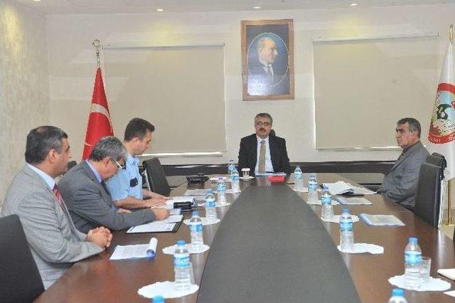 Osmaniye Korkut Ata Üniversitesi Güvenlik Toplantısı