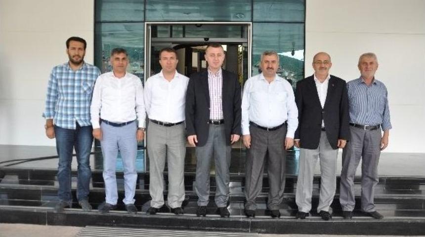 Kocaeli Belediyesi&rsquo;nden Başkan Baran&rsquo;a Ziyaret