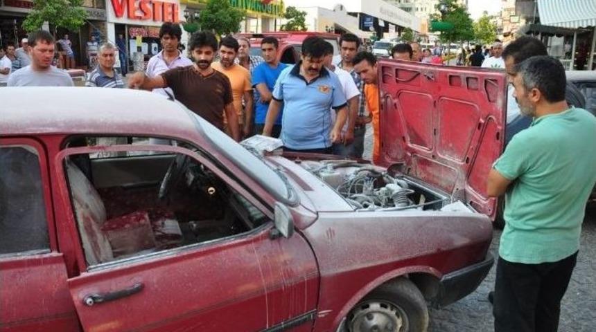 Milas&rsquo;ta Bir Ara&ccedil; Aniden Alev Aldı