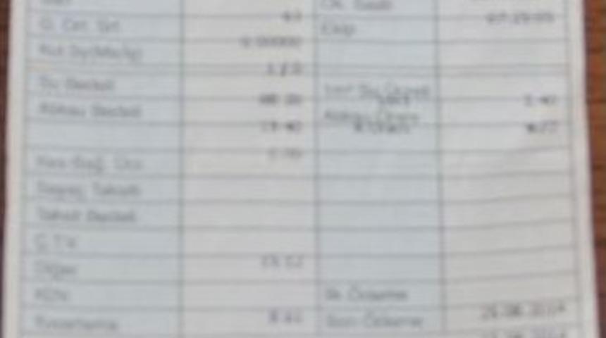 İ&ccedil;me Suyu Faturalarına Vatandaştan Tepki