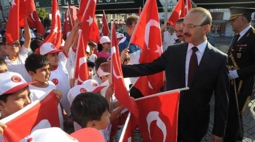 Uşak&rsquo;ta 30 Ağustos Zafer Bayramı Coşkusu