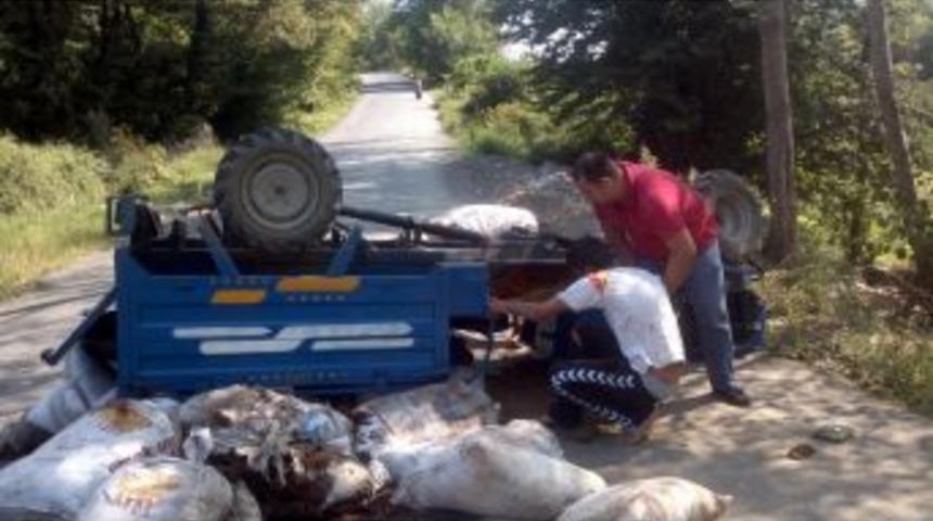 Alaplı'da Trafik Kazası : 2 Yaralı