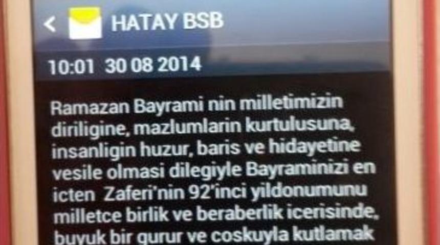 Başkan Savaş&rsquo;tan Hataylıları Şaşırtan Kutlama Mesajı