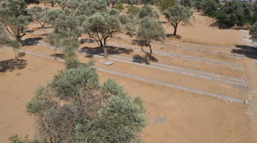 Eğriboyun Mezarlığı Kuzey Kısmından Genişletiliyor