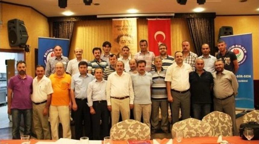 Eğitim Bir-sen Kayseri Şube Başkanı Aydın Kalkan: