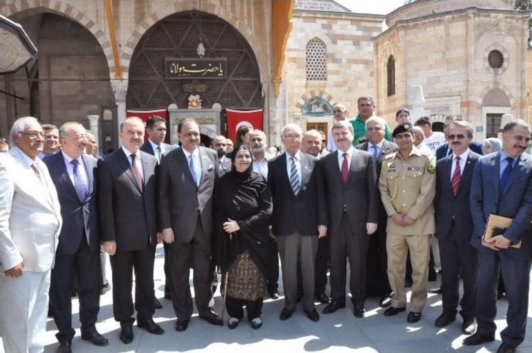 Pakistan Cumhurbaşkanı Memnun H&uuml;seyin Konya&rsquo;da