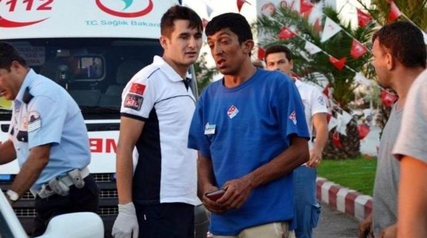 Ayvalık&rsquo;ta Trafik Kazası: 1 Yaralı