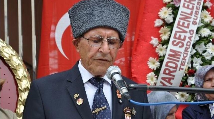 T&uuml;rkiye Muharip Gaziler Derneği Tekirdağ Temsilciliği A&ccedil;ıldı