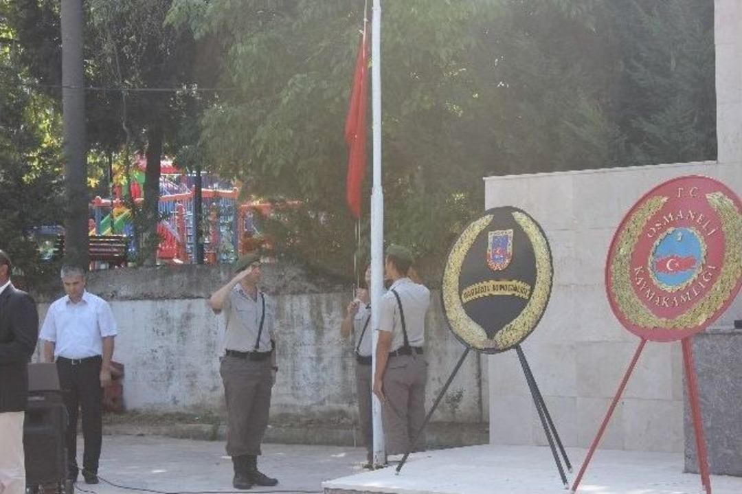Osmaneli&rsquo;de 30 Ağustos Zafer Bayramı Kutlaması
