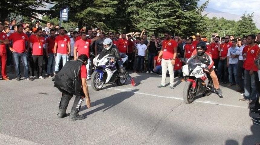 Zafer Bayramı&rsquo;nı Motorsikletleri İle Kutladılar