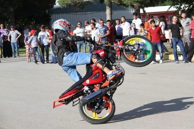 Zafer Bayramı’nı Motorsikletleri İle Kutladılar