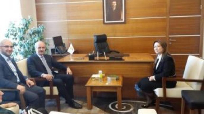 Kurtulmuş&rsquo;dan &Ccedil;alık&rsquo;a Tebrik Ziyareti