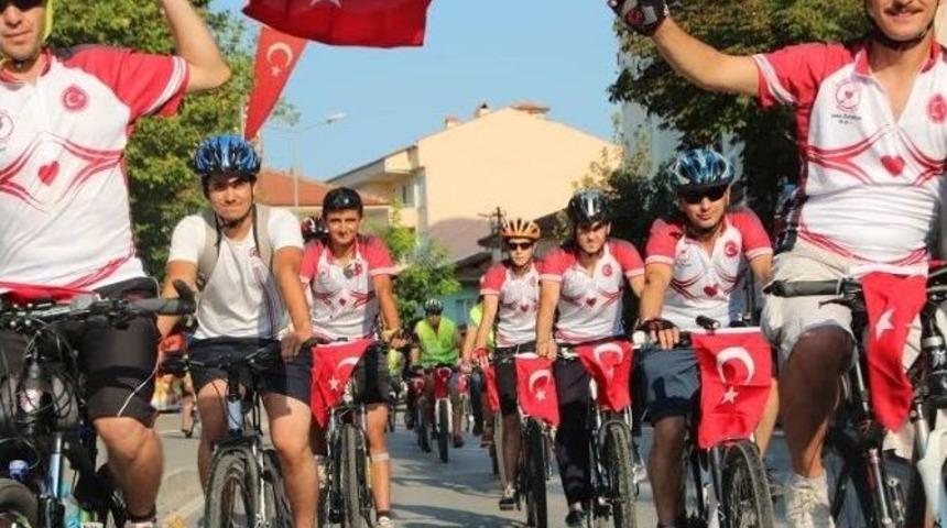 30 Ağustos Zafer Bayramı&rsquo;nda Pedal &Ccedil;evirdiler