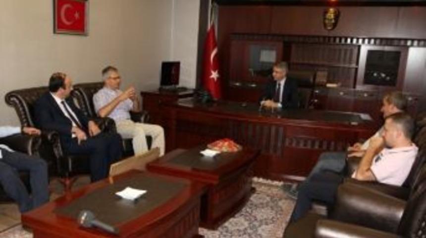 Fırat Kalkınma Ajansı&rsquo;ndan Başkan Yanılmaz&rsquo;a Ziyaret