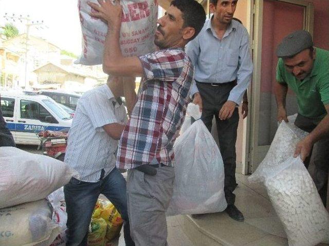 Kulp’tan Sincar’a Yardım Kamyonu Gönderildi