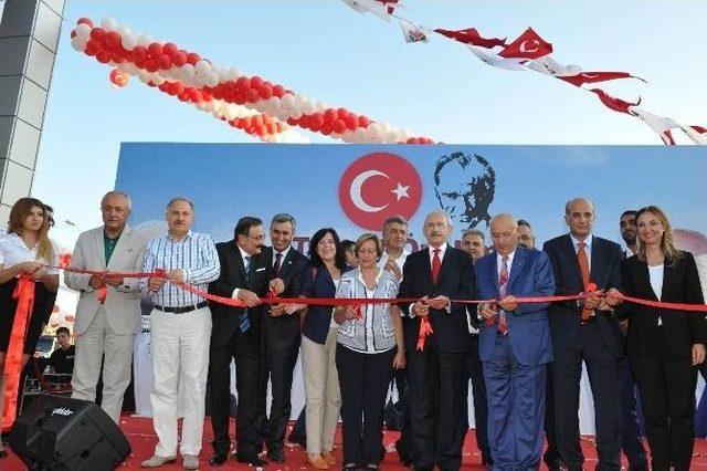 Kılıçdaroğlu, Turgut Özakman Yüzme Havuzu Ve Spor Kompleksi Açılışına Katıldı