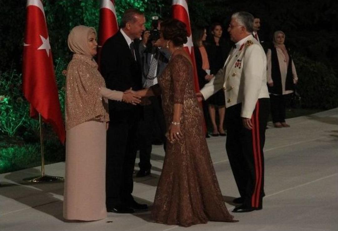 Cumhurbaşkanı Erdoğan &ldquo;başkomutan&rdquo; Sıfatıyla İlk Resepsiyonunu Verdi