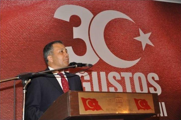 Tekirdağ’da Zafer Bayramı Resepsiyonu G3