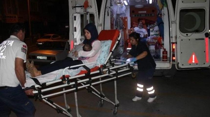 H&uuml;y&uuml;k&rsquo;te Trafik Kazası: 6 Yaralı