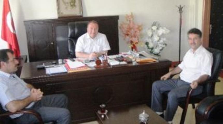 Sgk İl M&uuml;d&uuml;r&uuml; Tekin&rsquo;den G&uuml;rkan&rsquo;a Ziyaret